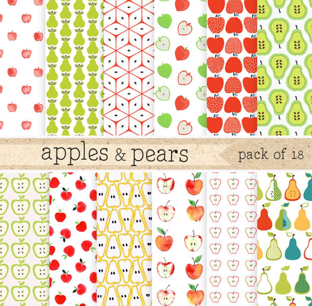 Solve apples & pears jigsaw puzzle online with 100 pieces
