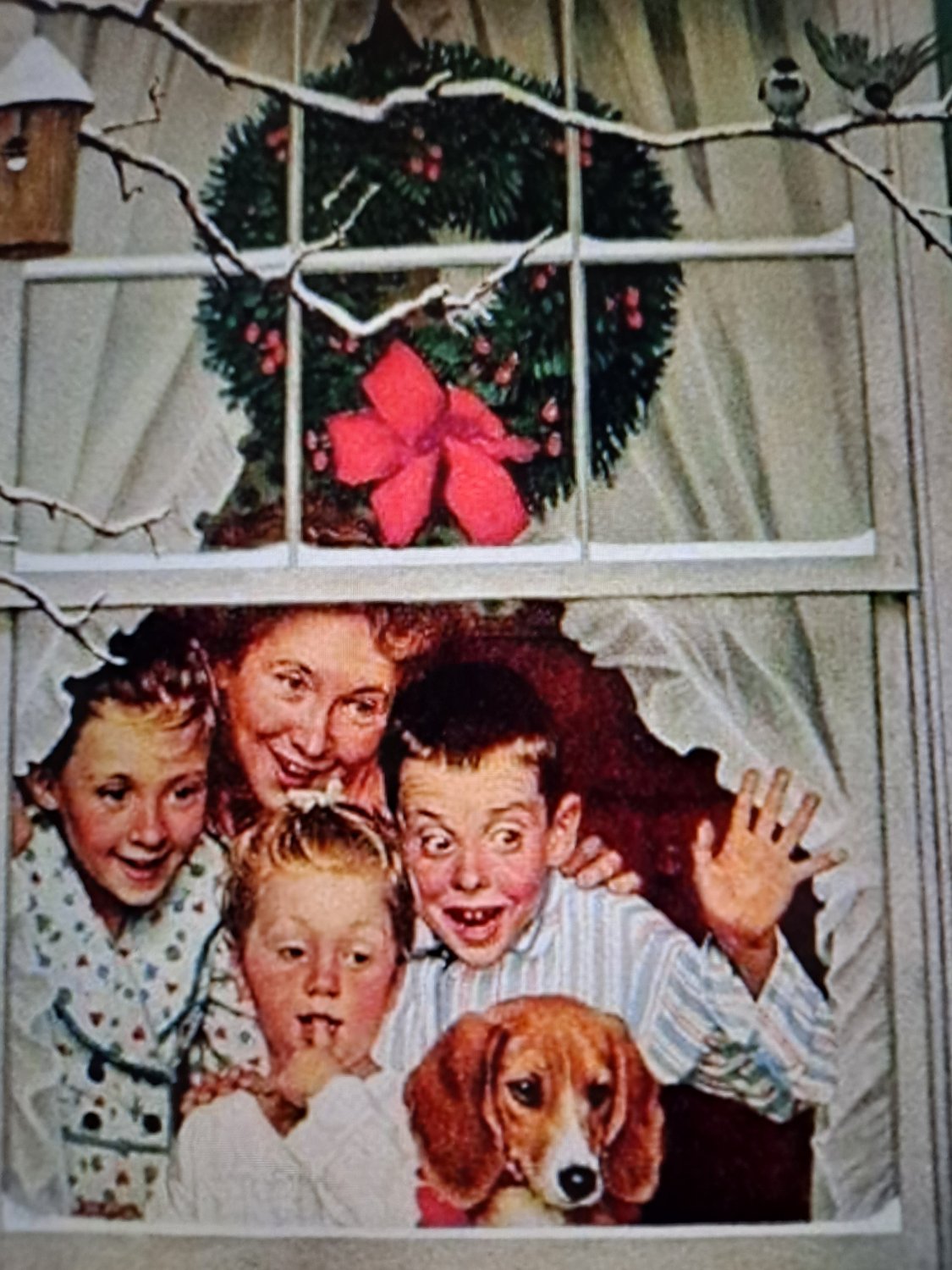 Solve Norman Rockwell jigsaw puzzle online with 63 pieces