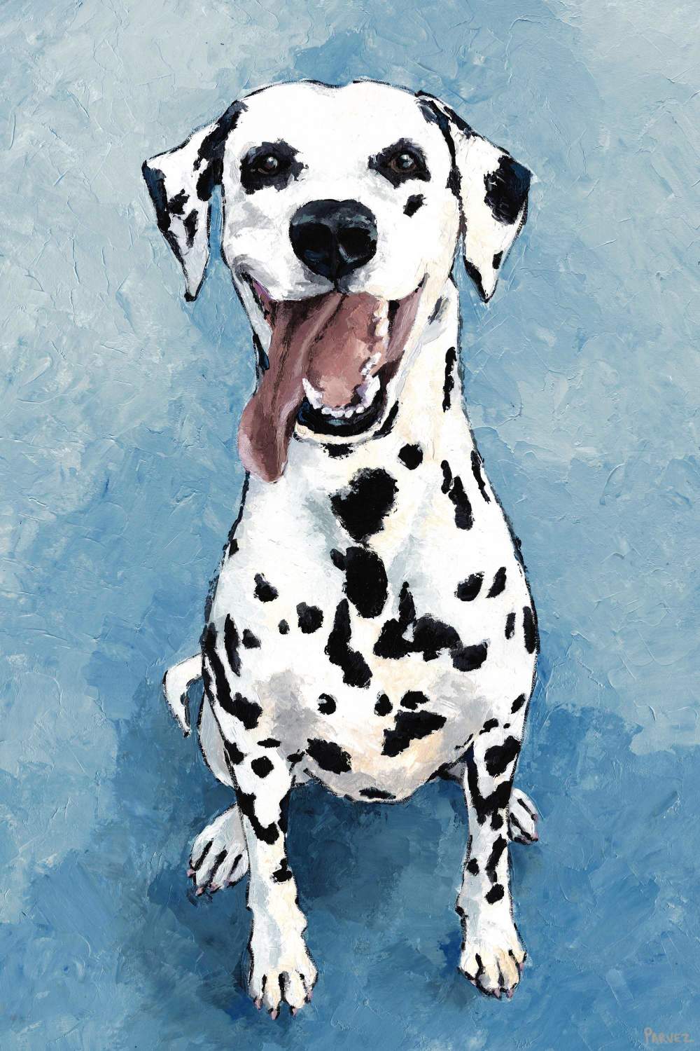 Solve Ecstatic Dalmatian jigsaw puzzle online with 187 pieces