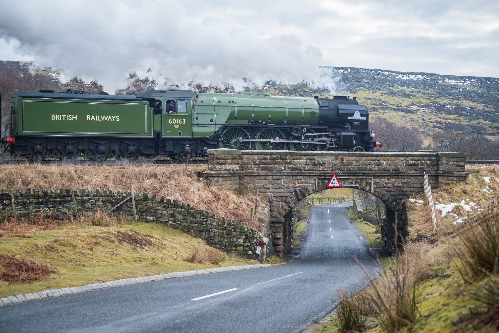 Solve LNER Peppercorn Class A1 4-6-2 60163 Tornado. jigsaw puzzle ...