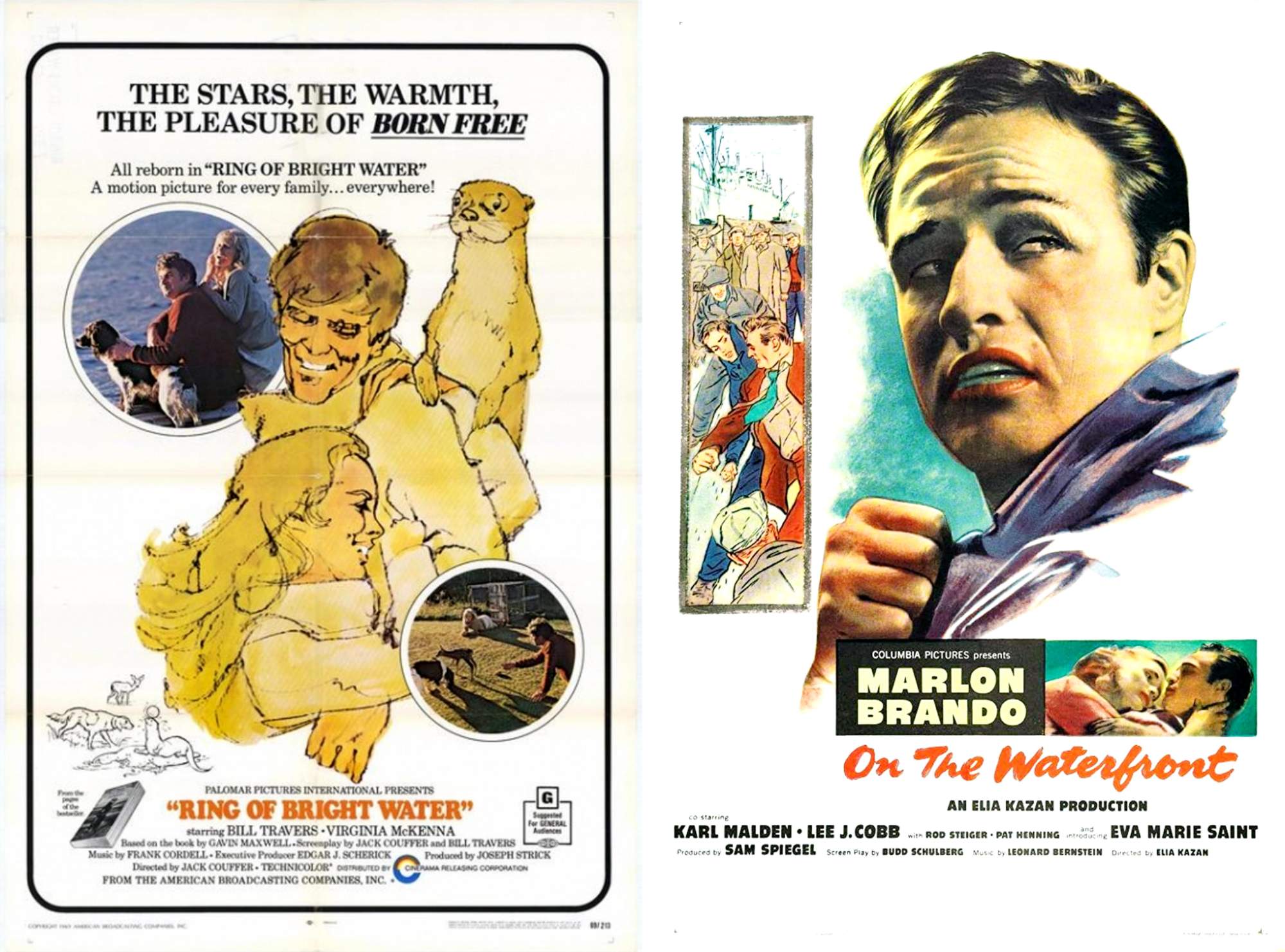 Solve Ring of Bright Water 1969 and On the Waterfront 1954 jigsaw