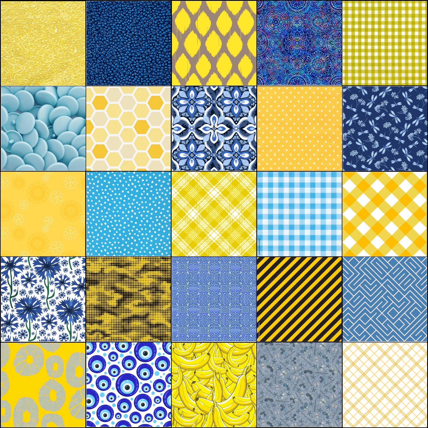 Solve Yellow and Blue jigsaw puzzle online with 600 pieces