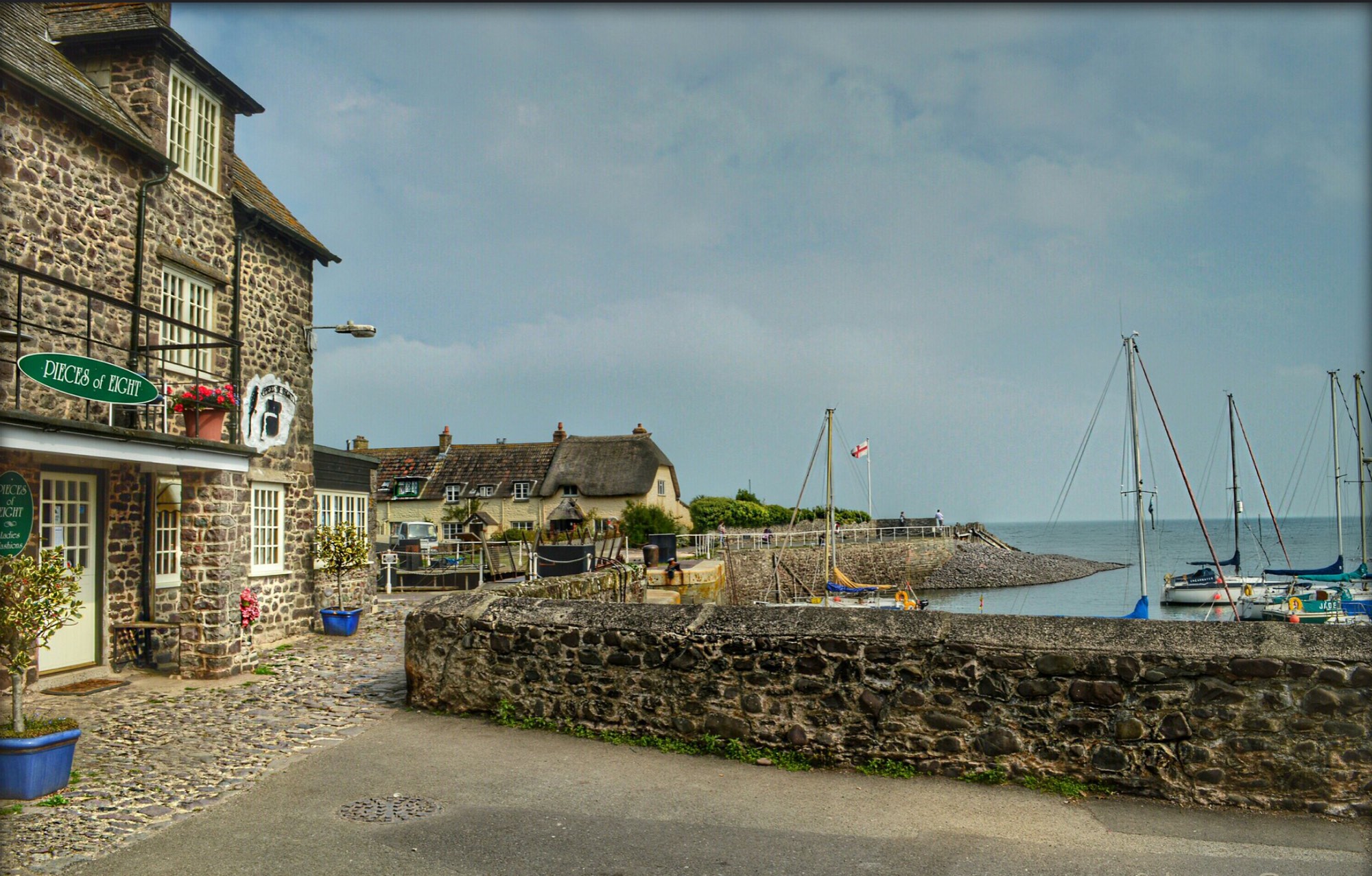 Solve Doverhay. Porlock. Somerset. UK. jigsaw puzzle online with 187 pieces