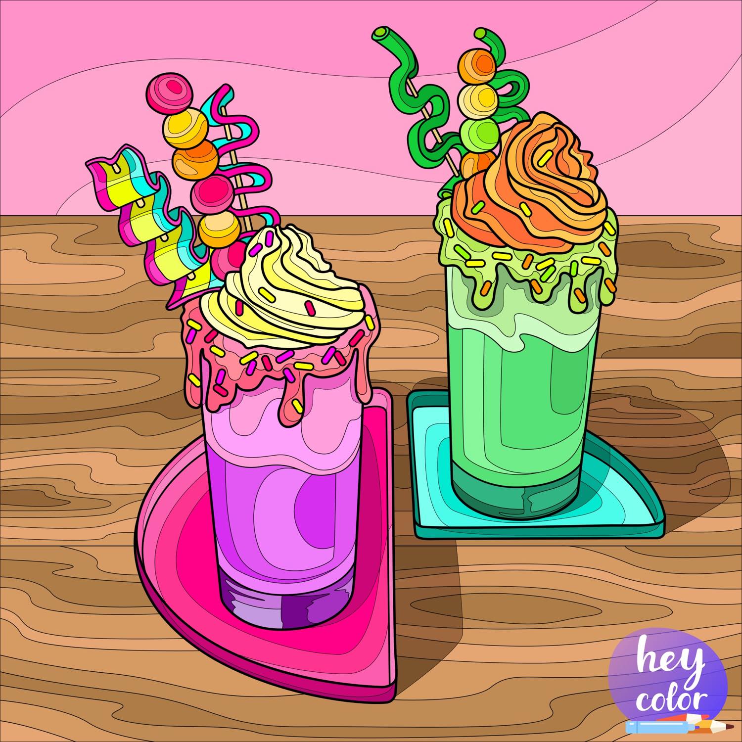 Solve Colorful Beverages jigsaw puzzle online with 256 pieces