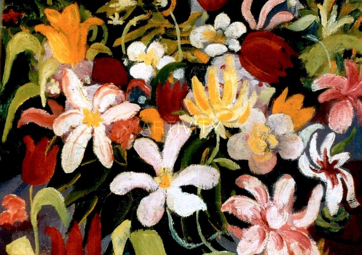 Lais Puzzle 1000 Pezzi – August Macke 'Grande Vetrina Luminosa', Opera Espressionista, Museo Sprengel, Hannover, Puzzle Per Adulti - 2