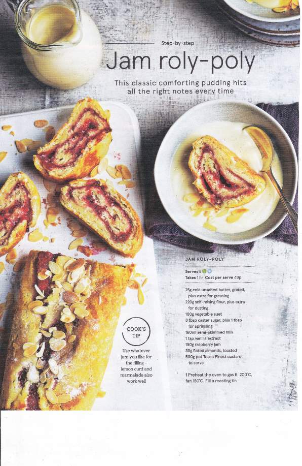 Jigsaw Puzzle 12 pieces Food recipes (May 2019) 244 Jam roly poly Jigsaw Puzzle 12 pieces Food recipes (May 2019) 244 Jam roly poly