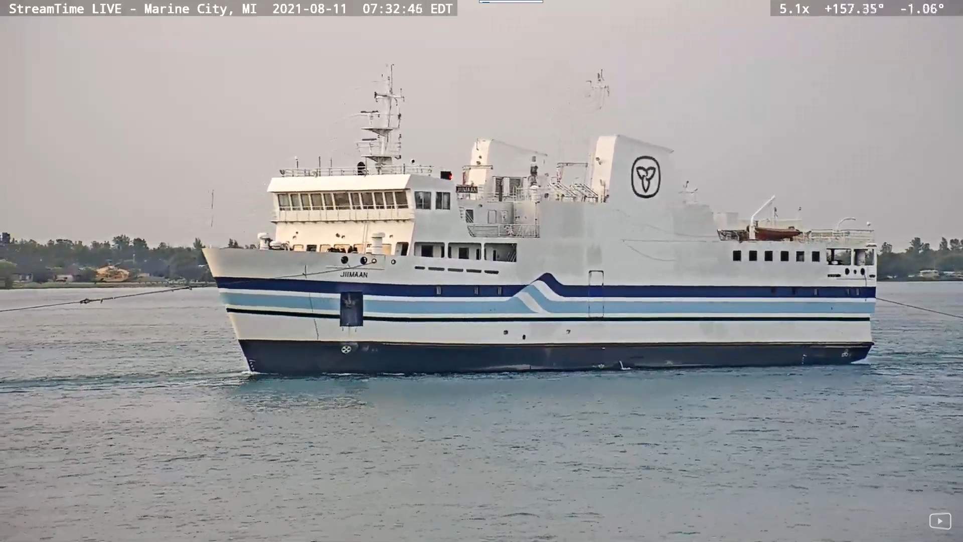 Solve Jiimaan (CA) Pelee Island Ferry (Under Tow by Molly MI (CA) to