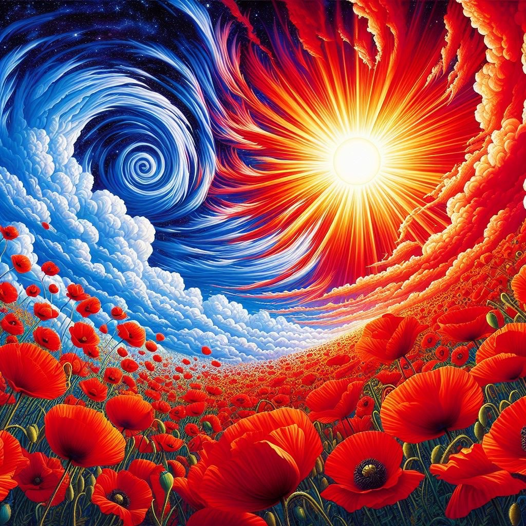 Solve Ohhhhh Poppycock! jigsaw puzzle online with 49 pieces