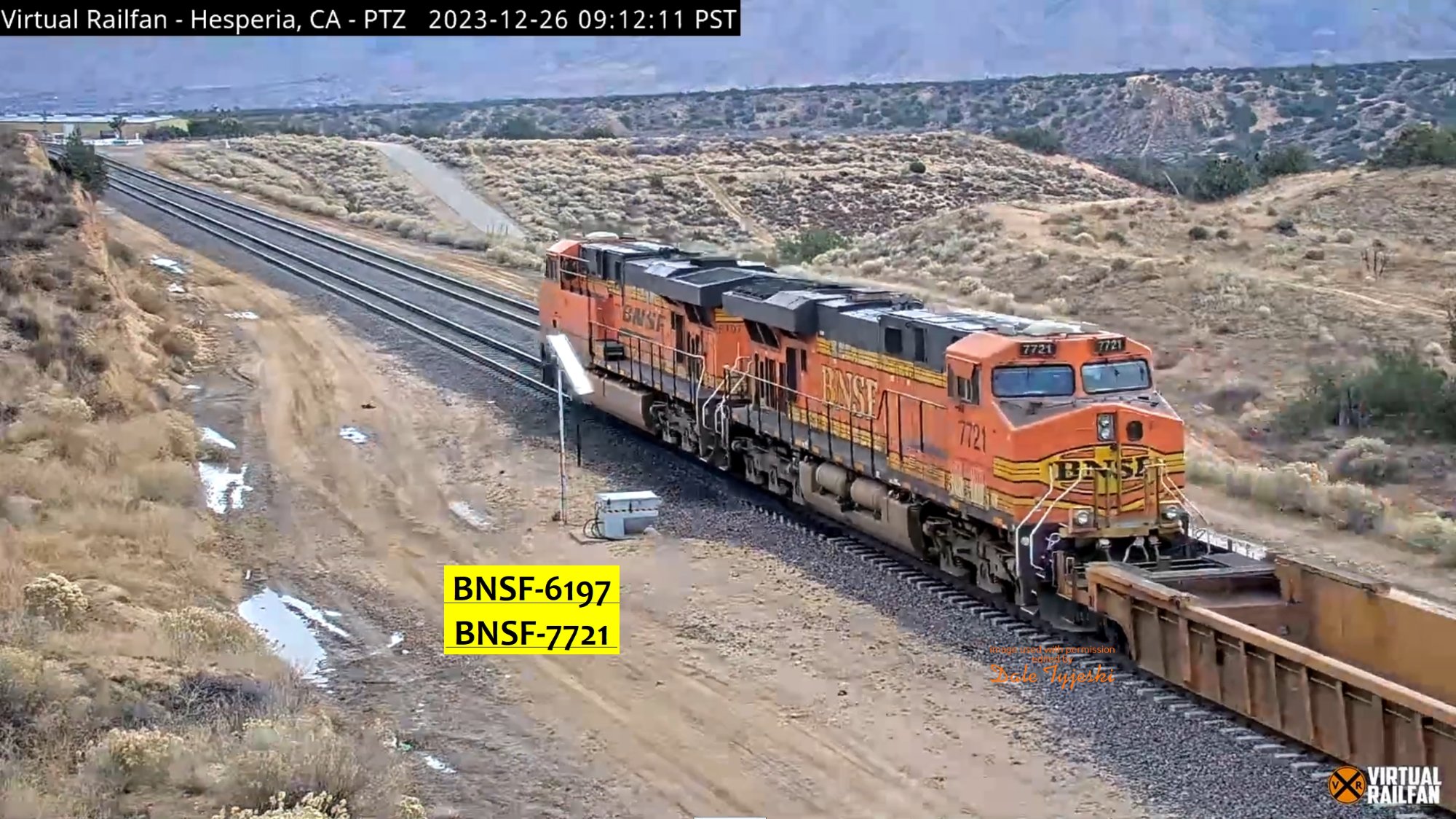 Solve BNSF-6197 & BNSF-7721 at Hesperina,Calif/USA jigsaw puzzle online ...