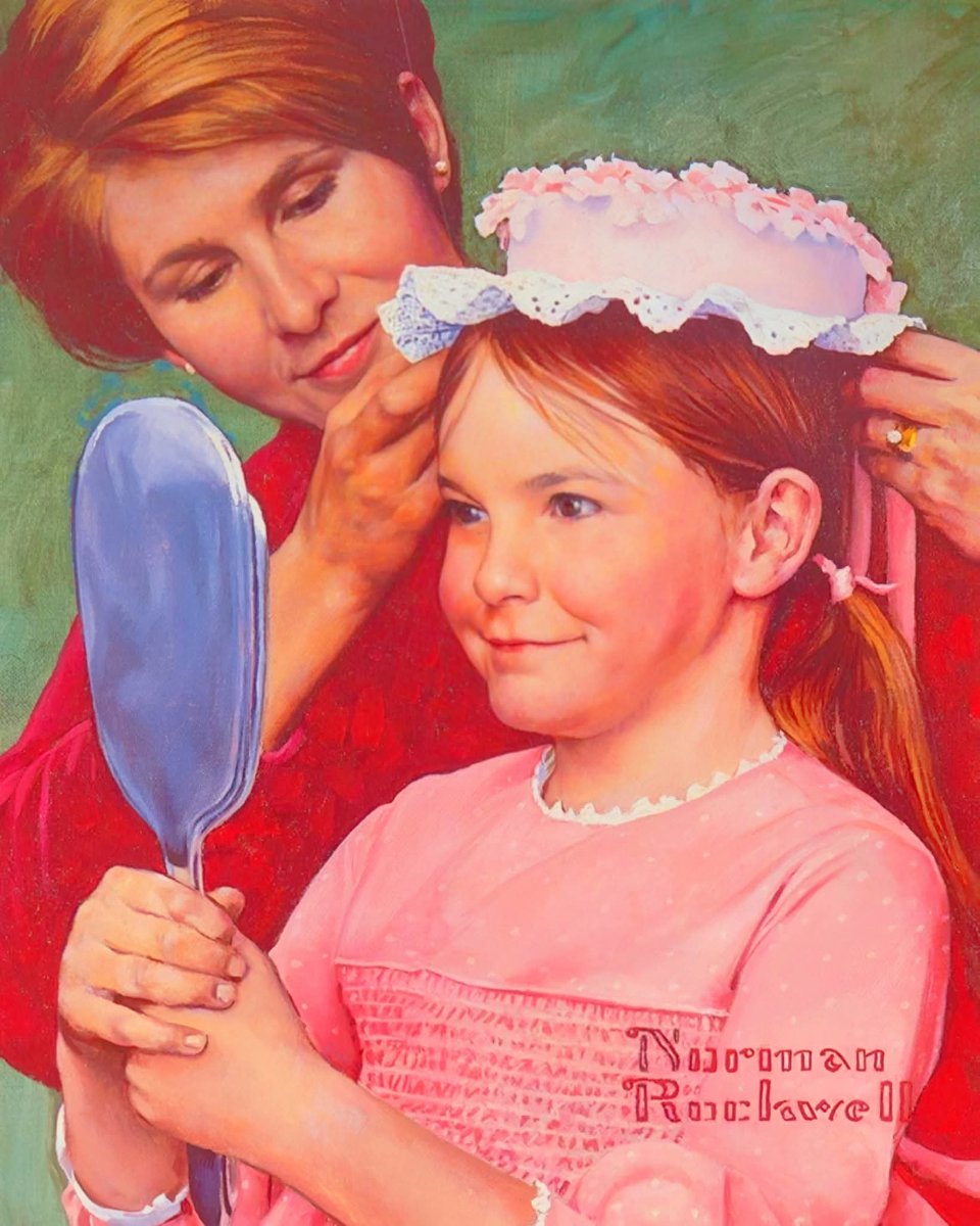 Solve Norman Rockwell jigsaw puzzle online with 30 pieces