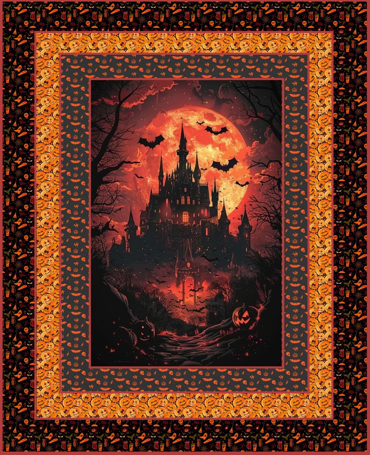 Solve Haunted Castle (a wee bit challenging) jigsaw puzzle online with