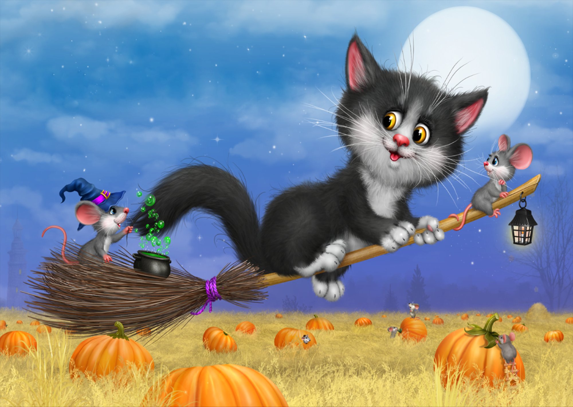 Jigsaw Puzzle 600 pieces Halloween Jigidi