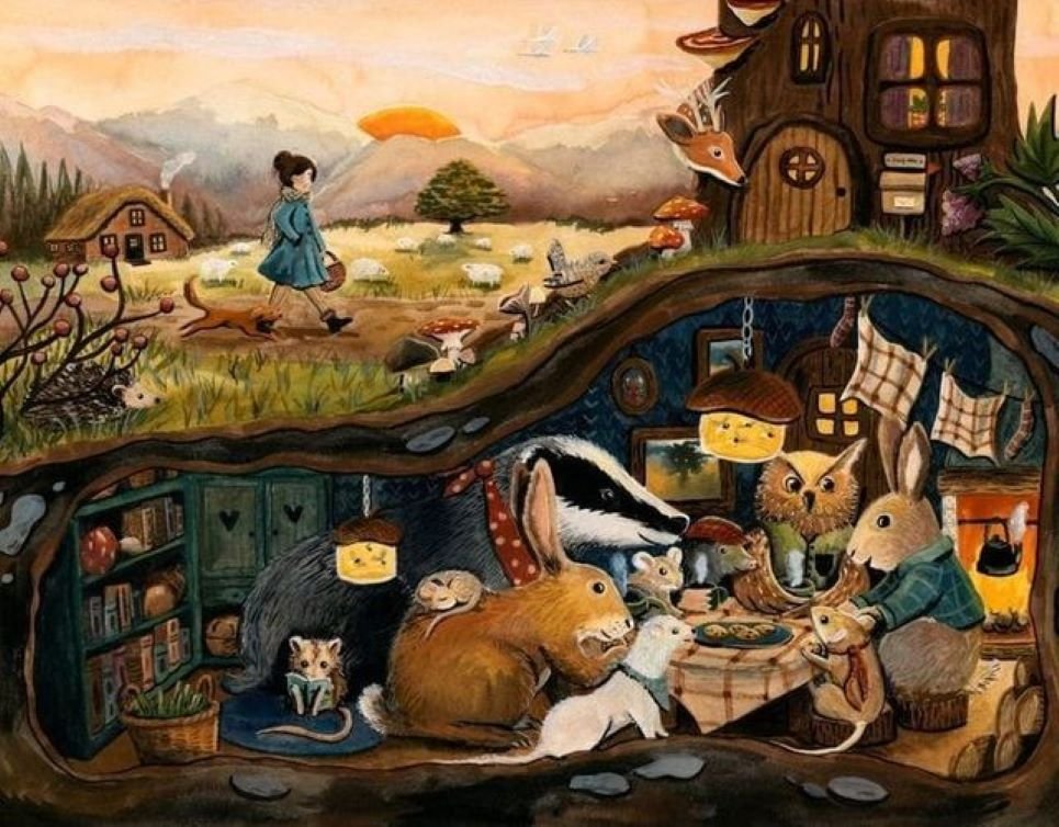 Shopkeeper Rabbit Hole Solve Inside The Rabbit Hole jigsaw puzzle online with 154 pieces