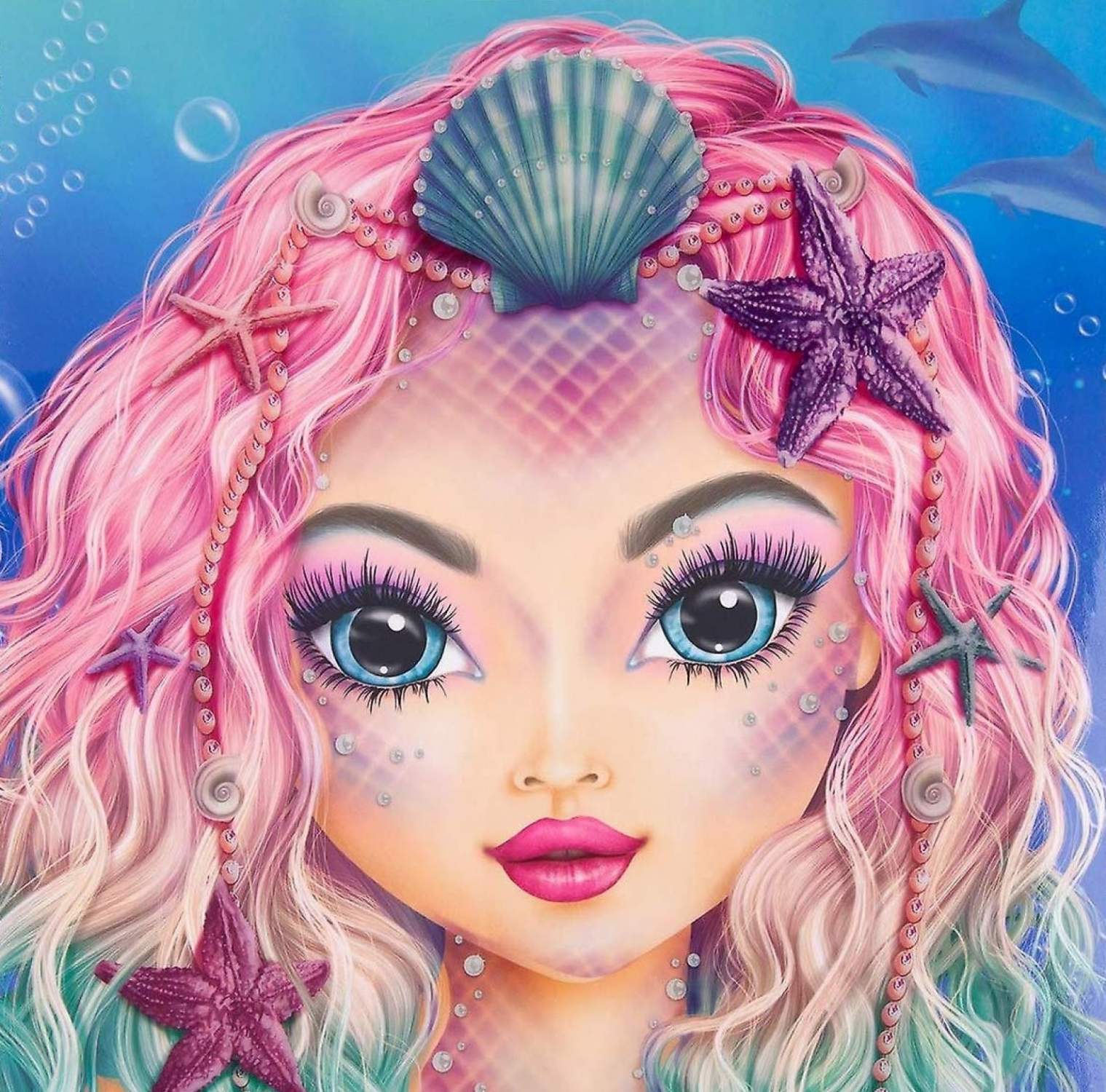 Solve Mermaid jigsaw puzzle online with 600 pieces