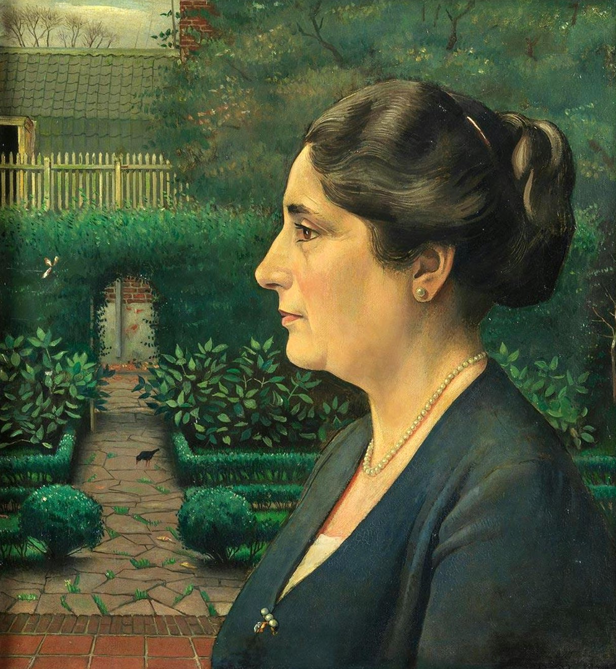 Solve Bernard Boutet de Monvel (French, 1881–1949), Profile of a Lady ...