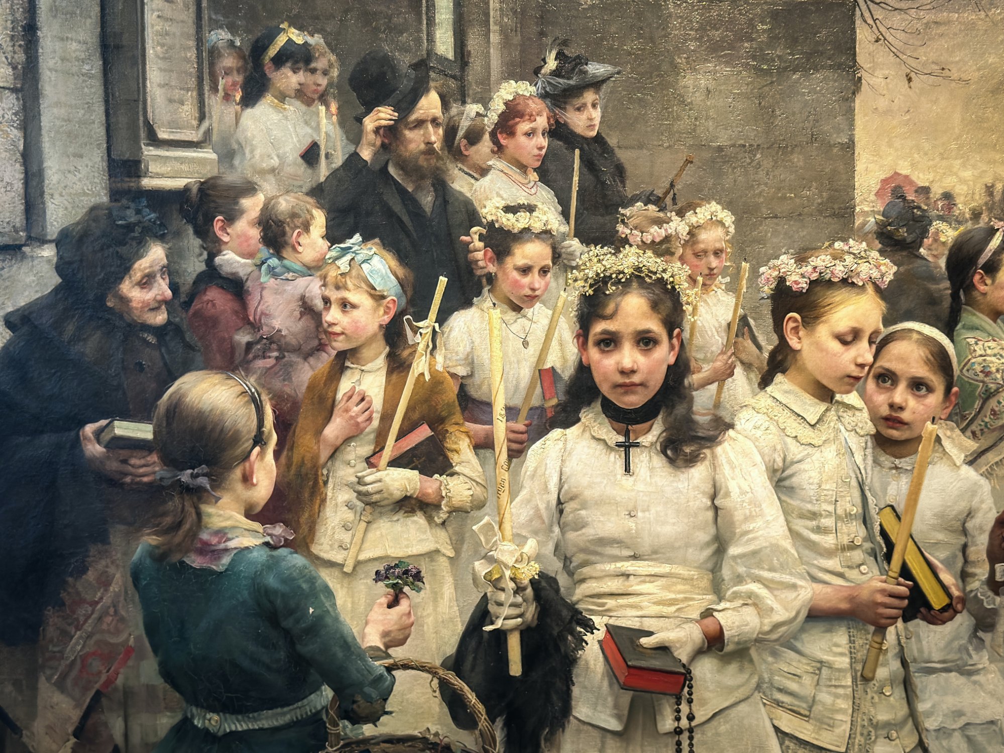 Solve After First Communion by Carl Frithjof Smith jigsaw puzzle online ...