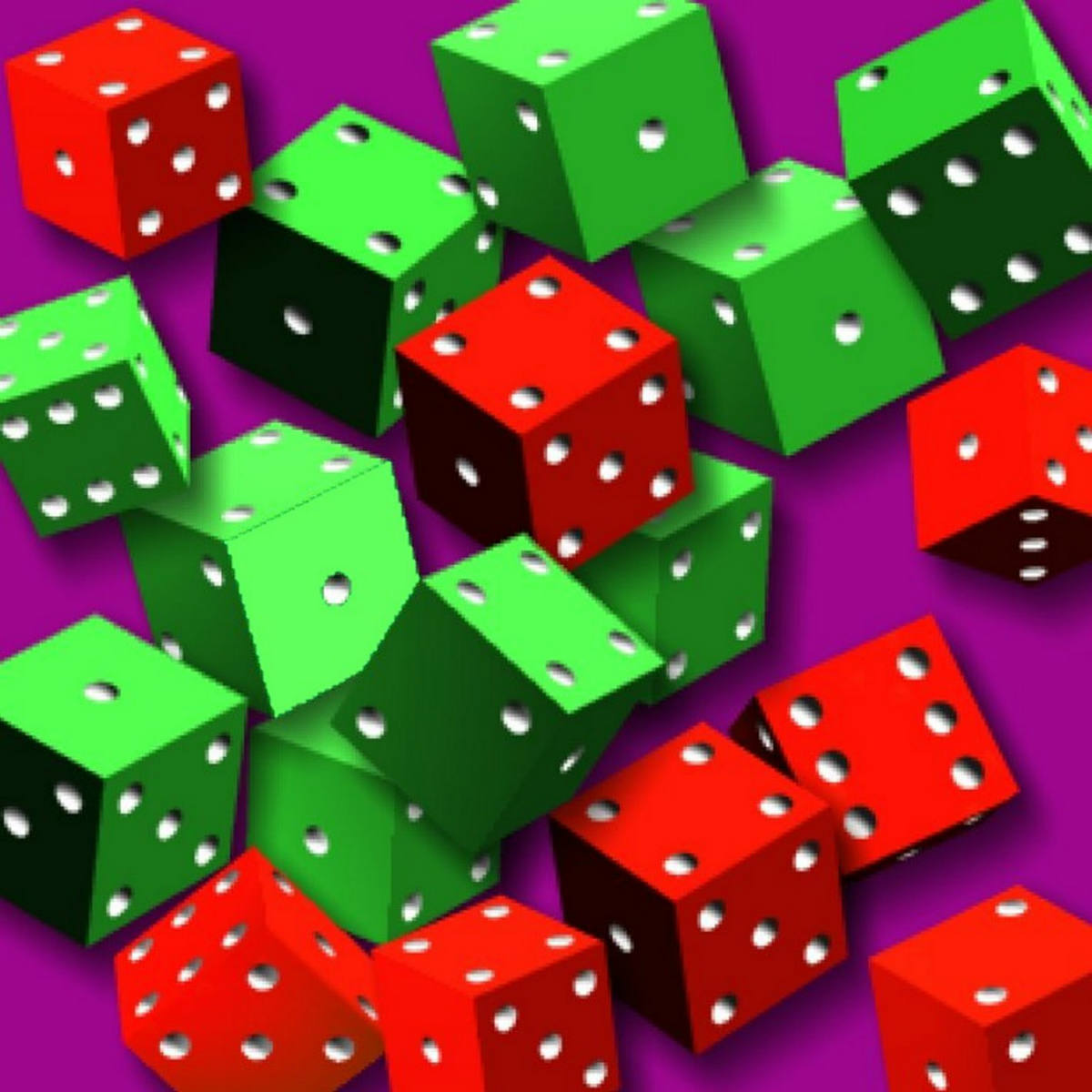Solve DICE jigsaw puzzle online with 400 pieces