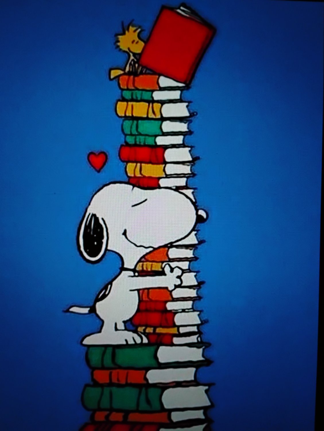 Solve Snoopy's library! 📚🍪 jigsaw puzzle online with 63 pieces