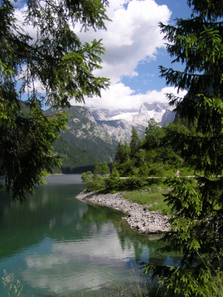 CASTORLAND Puzzle da 1500 pezzi, Gosausee, Austria, Vista montagna, Classico, Jigsaw, Puzzle, 1 set, 1500 pezzi, 1500 Count, per adulti