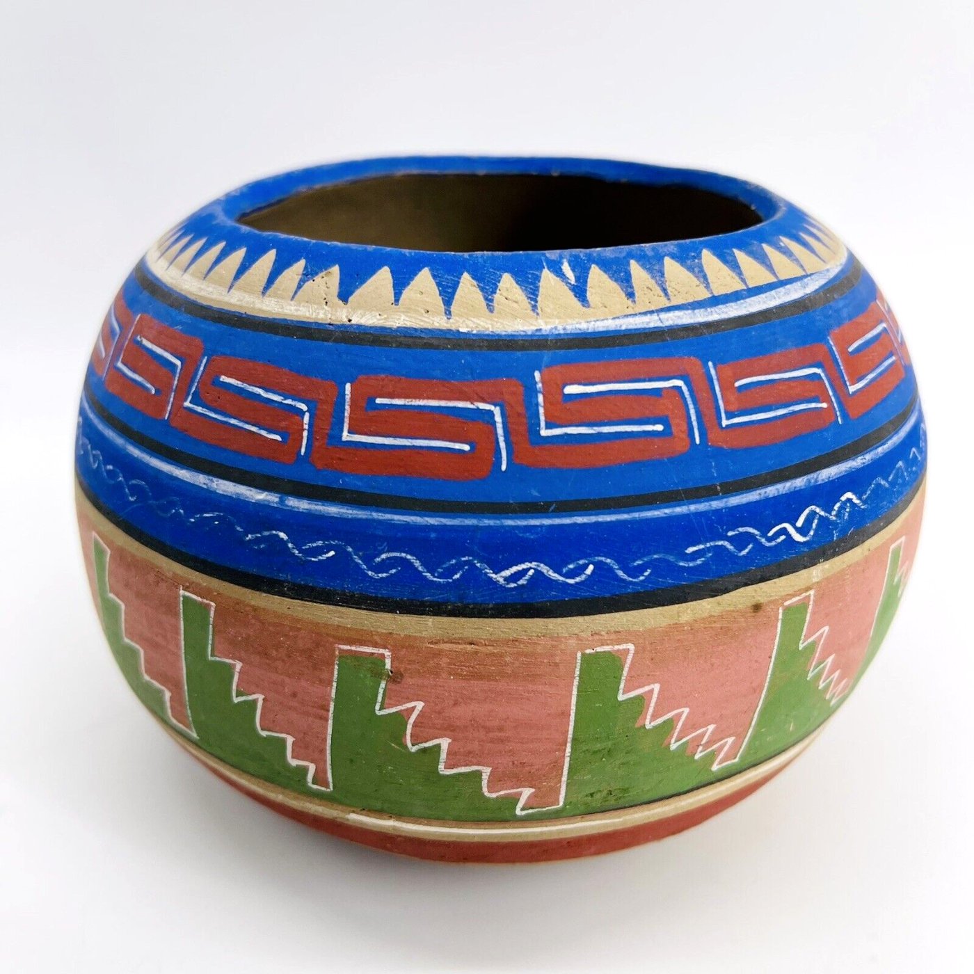 Bicchierino da shot Talavera verde - Ceramica messicana fatta a mano