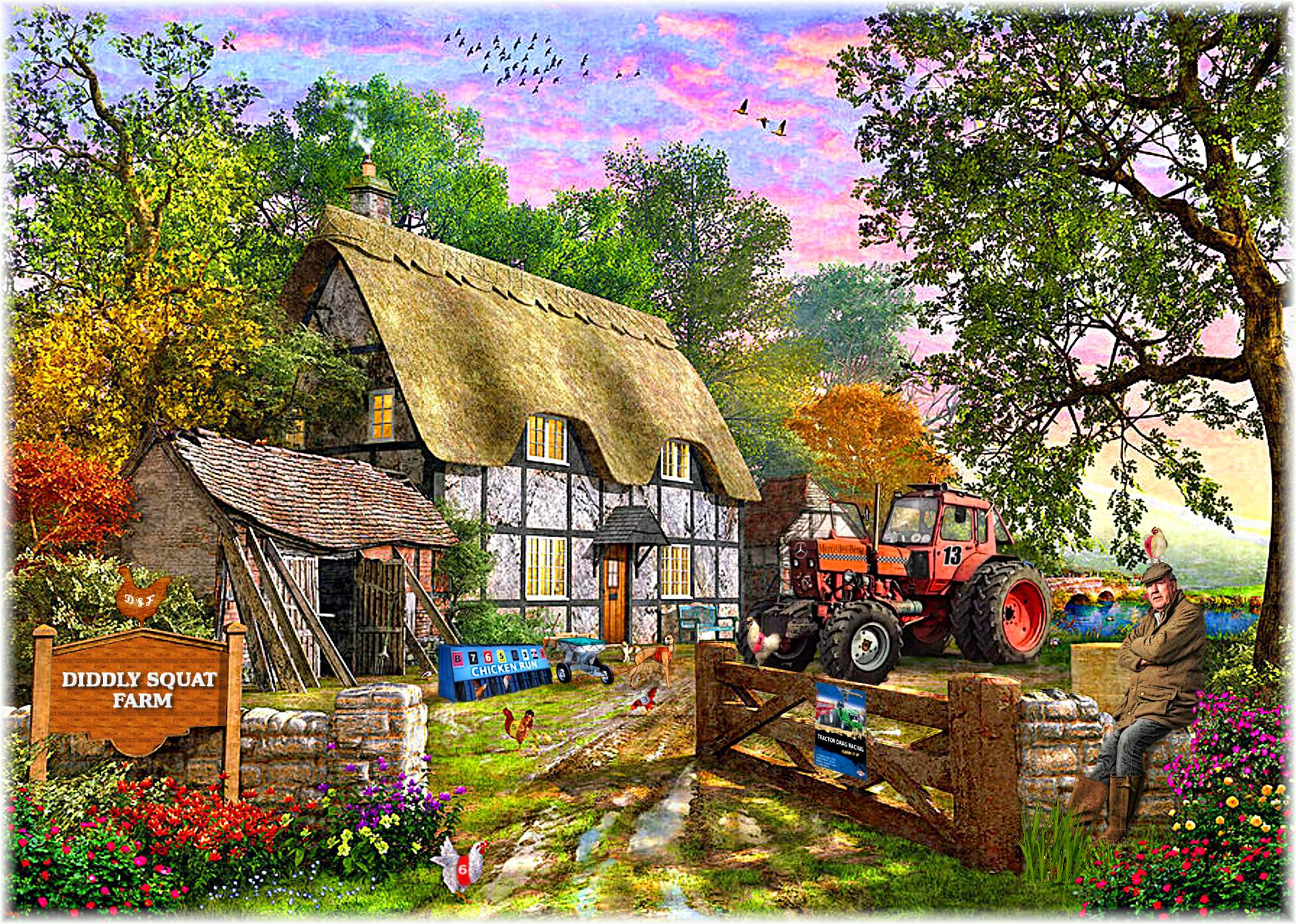 Solve Jeremy Clarkson,having introduced tractor drag racing for the