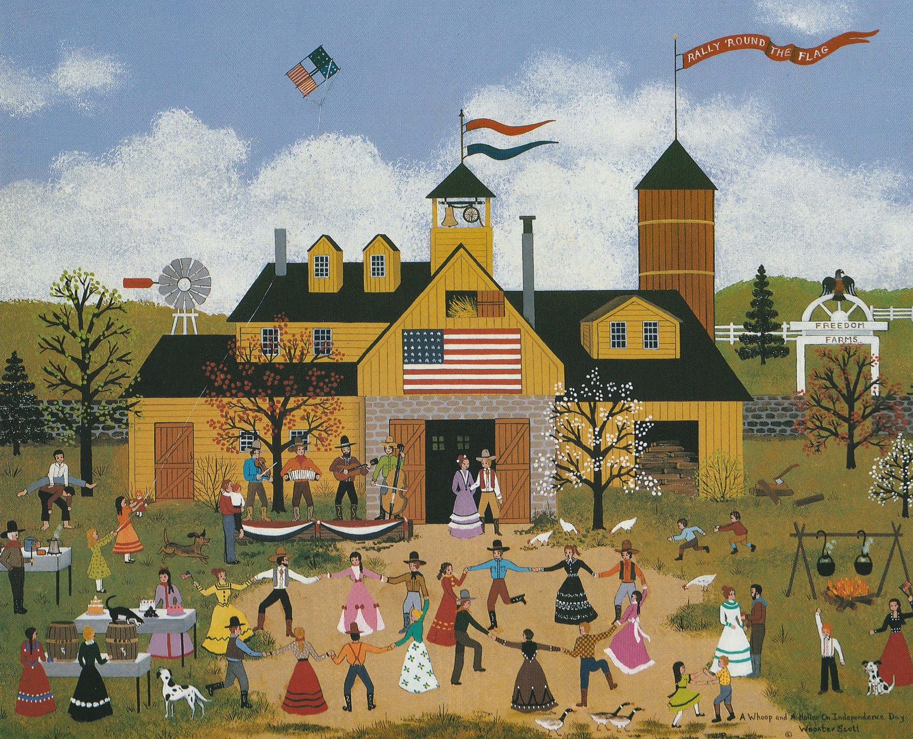 Solve D-Independence Day Whoop & Holler {Jane Wooster Scott
