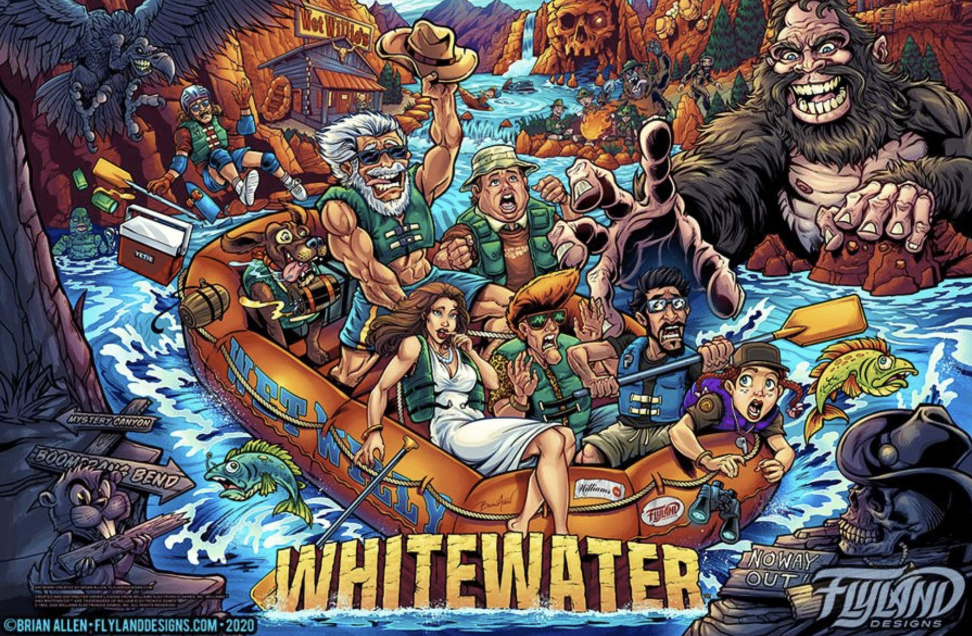 Solve WhiteWater jigsaw puzzle online with 216 pieces