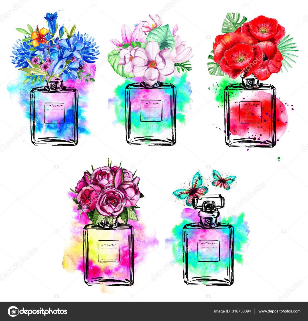 Solve Bottles of Aromatic Wallflowers jigsaw puzzle online with 64 pieces