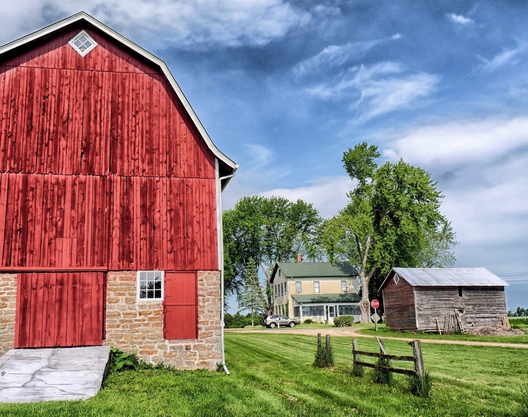 Solve Wisconsin Farm, resizable 12 to 594 pieces jigsaw puzzle online ...