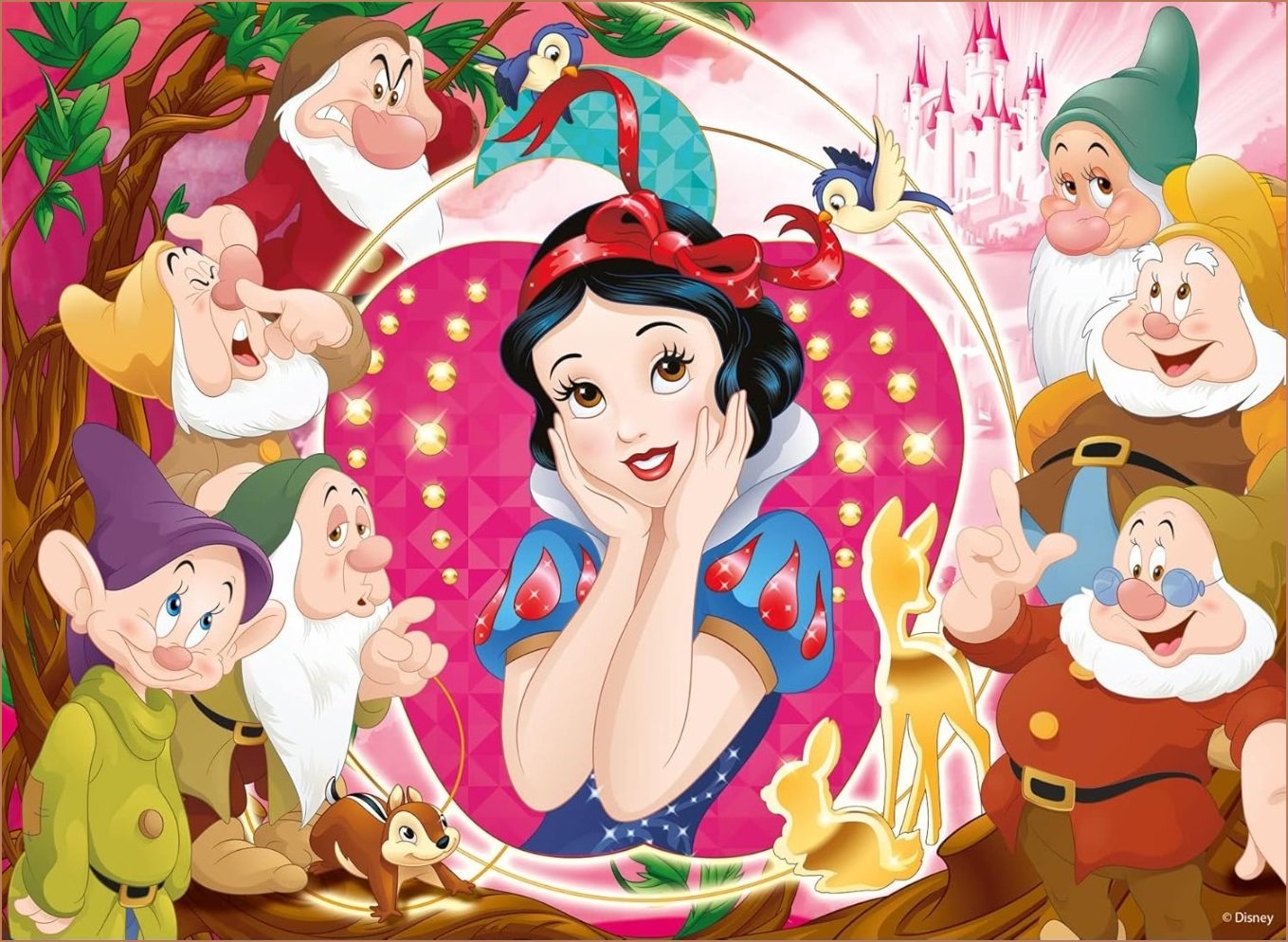 Solve Snow White - Disney Princess jigsaw puzzle online with 48 pieces