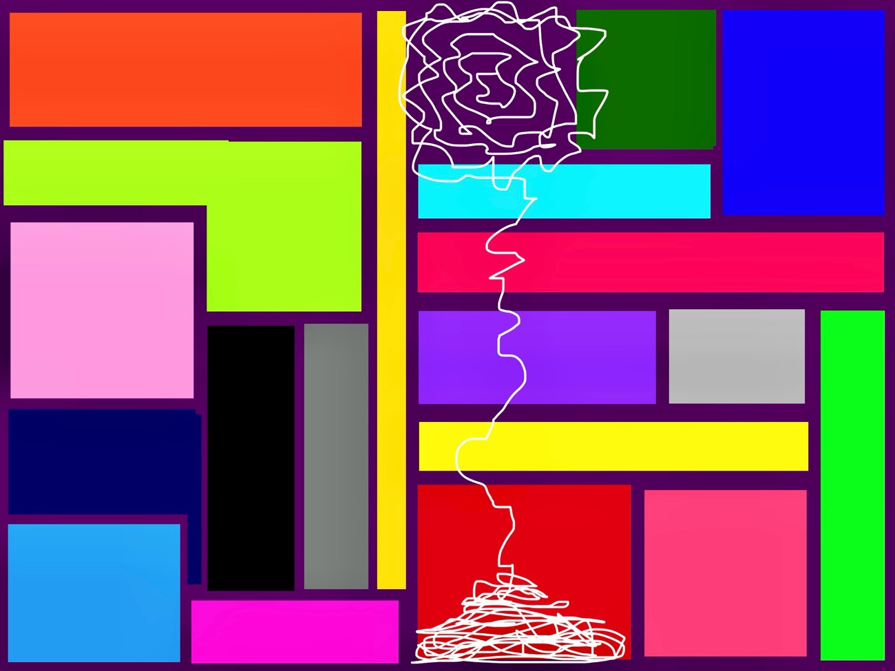 Solve Bloop jigsaw puzzle online with 130 pieces