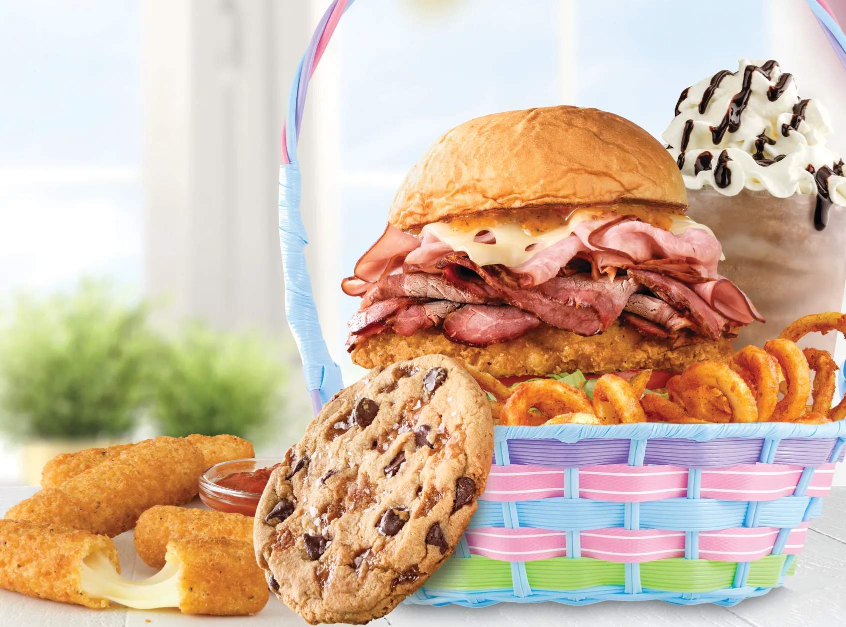 Solve Arby's Spring Basket Meal jigsaw puzzle online with 594 pieces