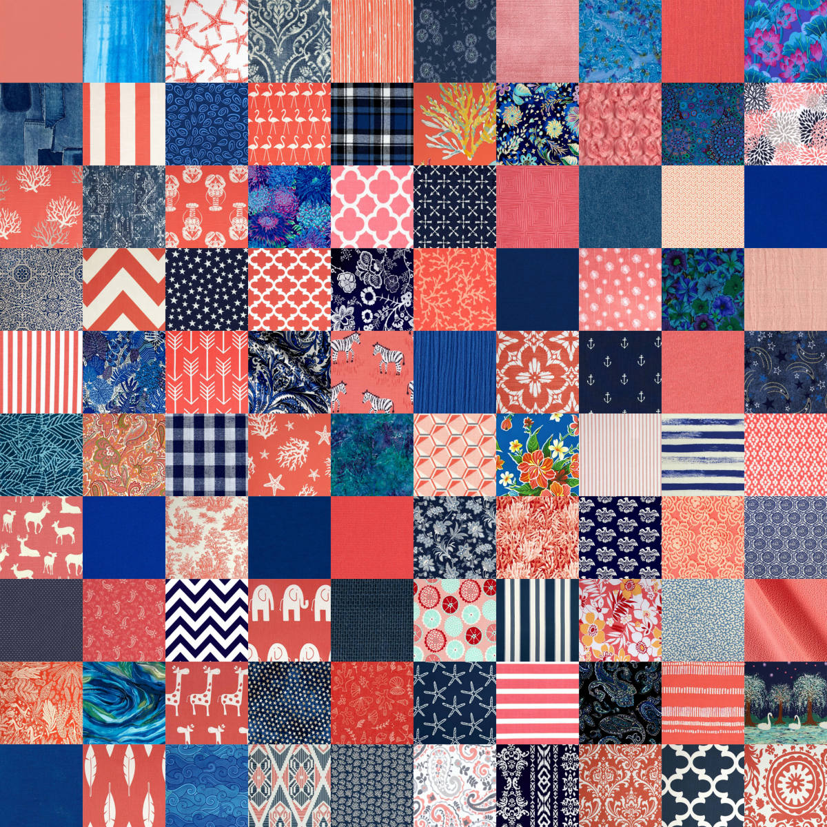 Jigsaw Puzzle 169 pieces Coral and Blue Jigidi