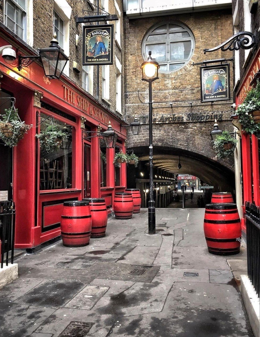 Traditional Boozer Solve The ship and shovell, Traditional boozer with oak-panelled booths ...