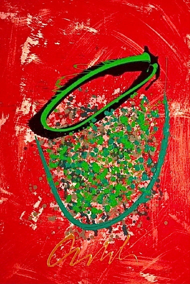 Solve Basket, Dale Chihuly (b.1941) jigsaw puzzle online with 54 pieces