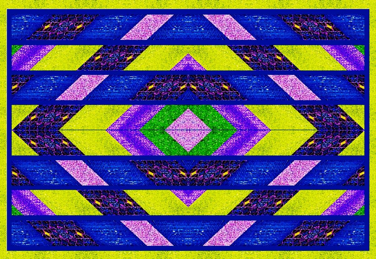 Solve Oriental Rug 17 jigsaw puzzle online with 117 pieces