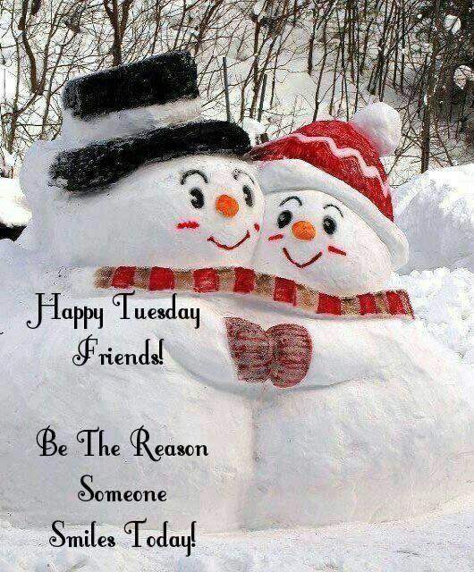 Solve Good Morning - Happy Tuesday! jigsaw puzzle online with 63 pieces