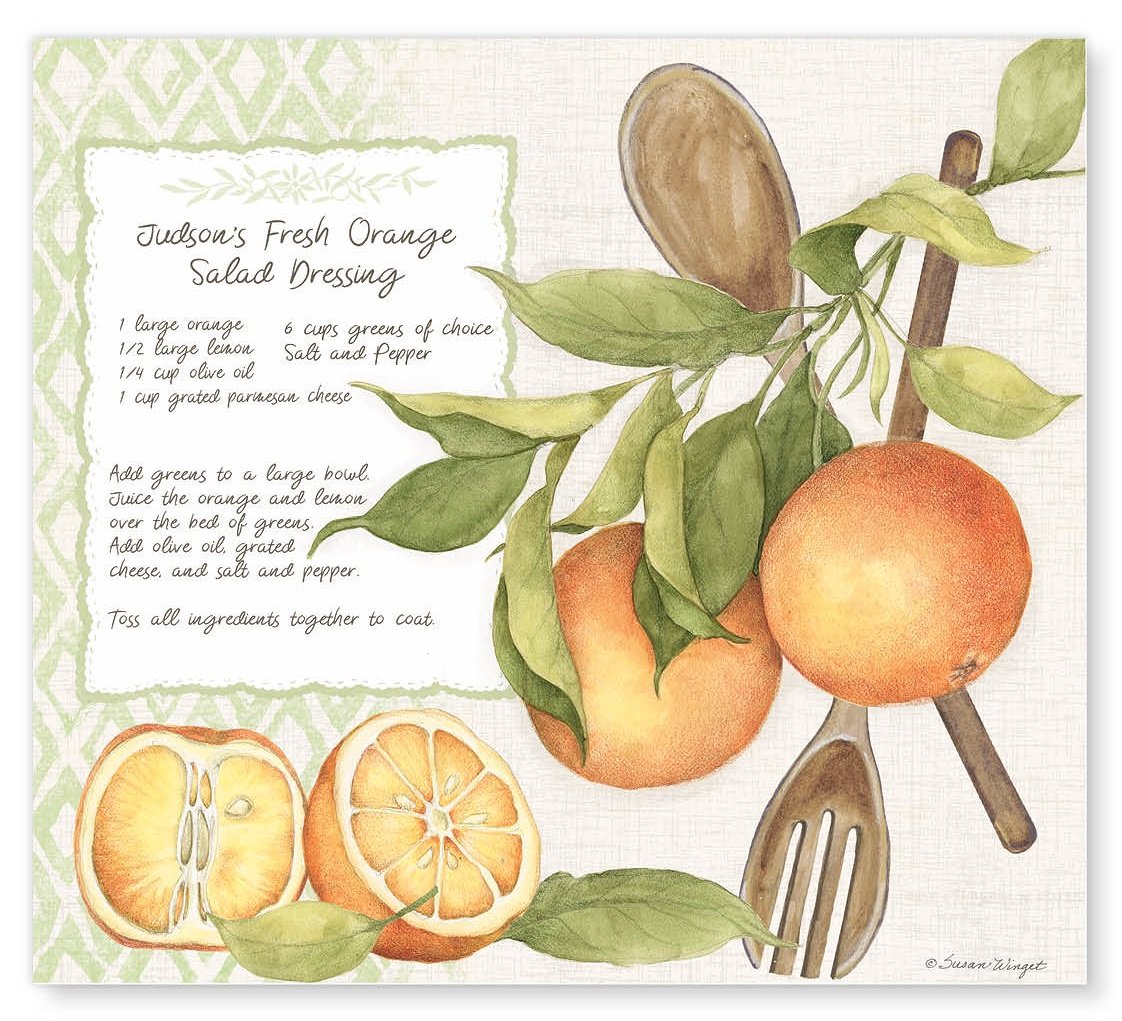 Solve Judson's Fresh Orange Salad Dressing jigsaw puzzle online with