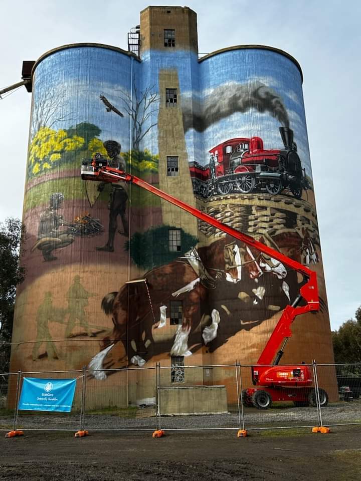 Jigsaw Puzzle | Silo art in action | 30 pieces | Jigidi