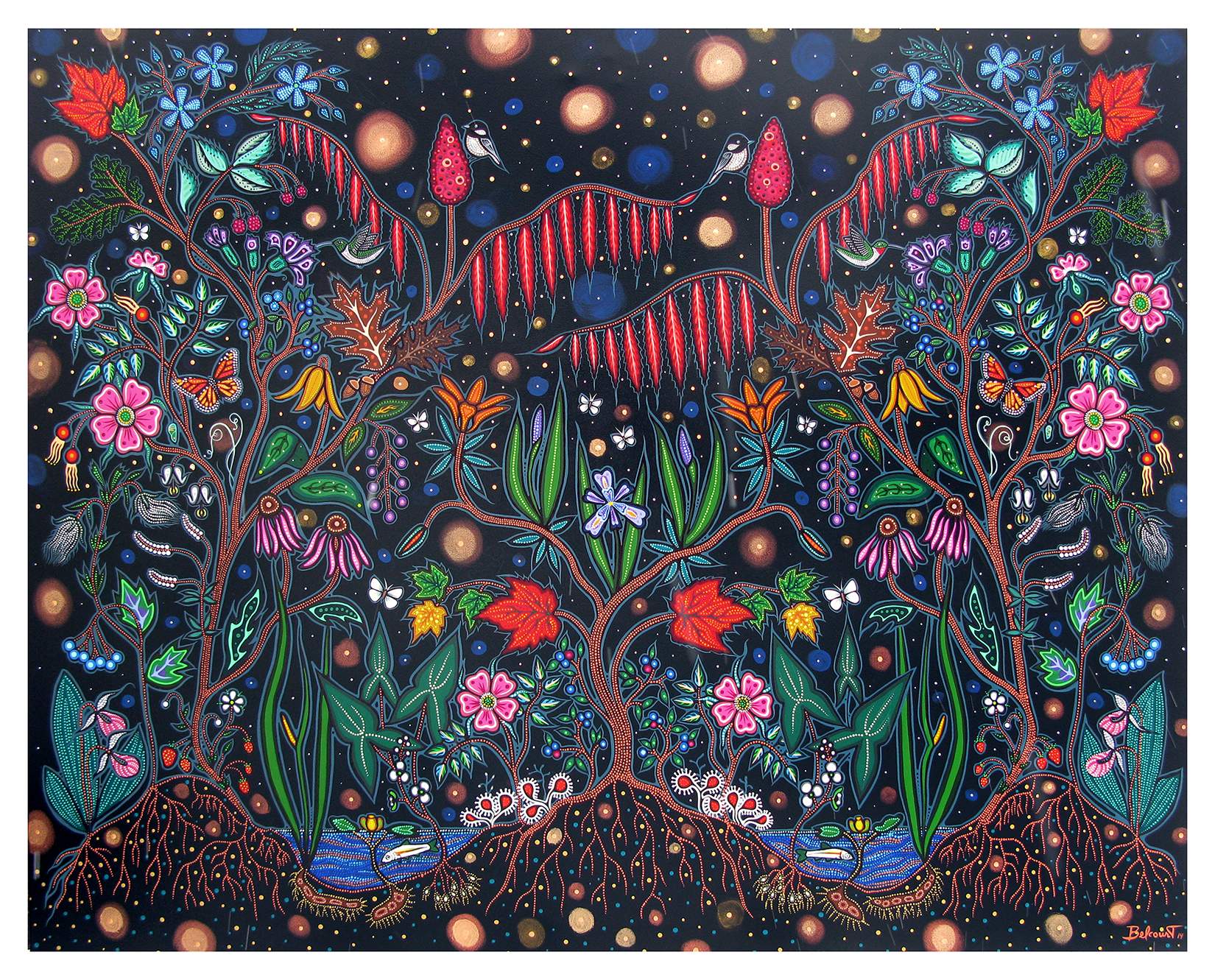 Solve Our Lives are in the Land Christi Belcourt (Metis) jigsaw