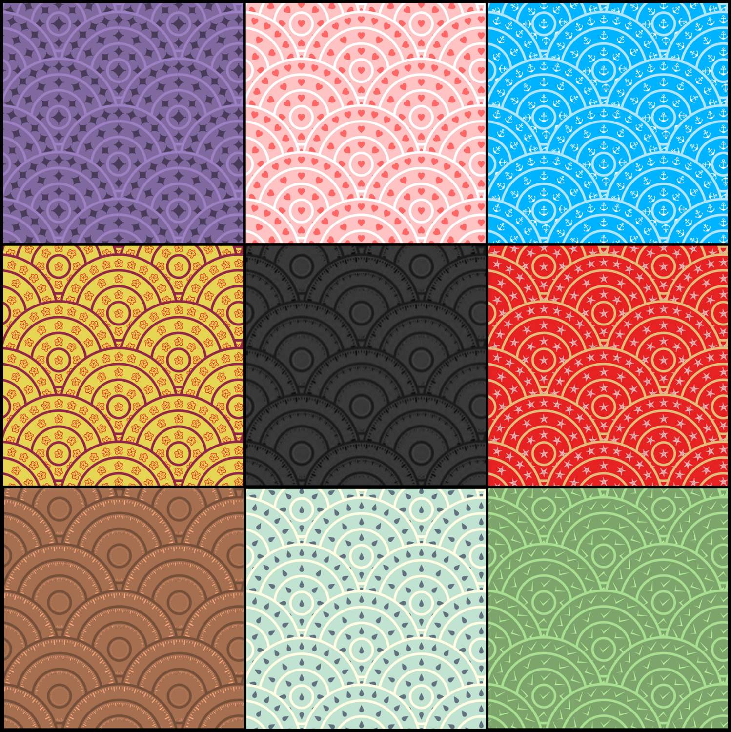 Solve Geometric patterns 2 jigsaw puzzle online with 144 pieces