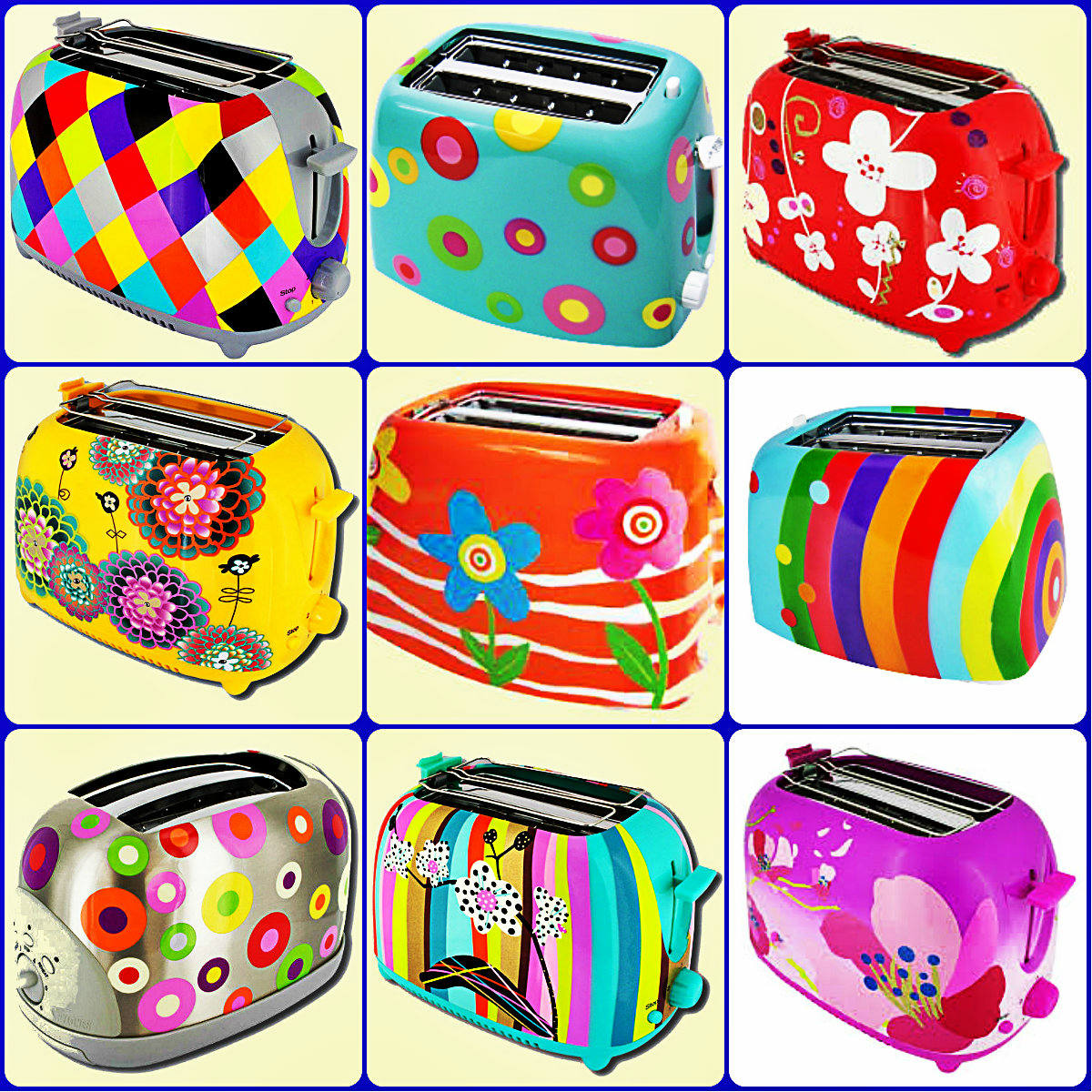 Solve Cool toasters jigsaw puzzle online with 144 pieces