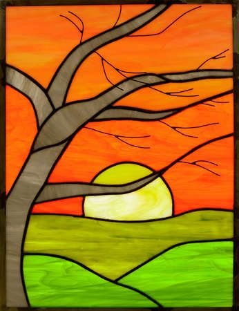 PRO-Art Quadro Su Vetro Colourful View 50x125 Cm - Stampa Digitale, Effetto Profondo, Made In Germany