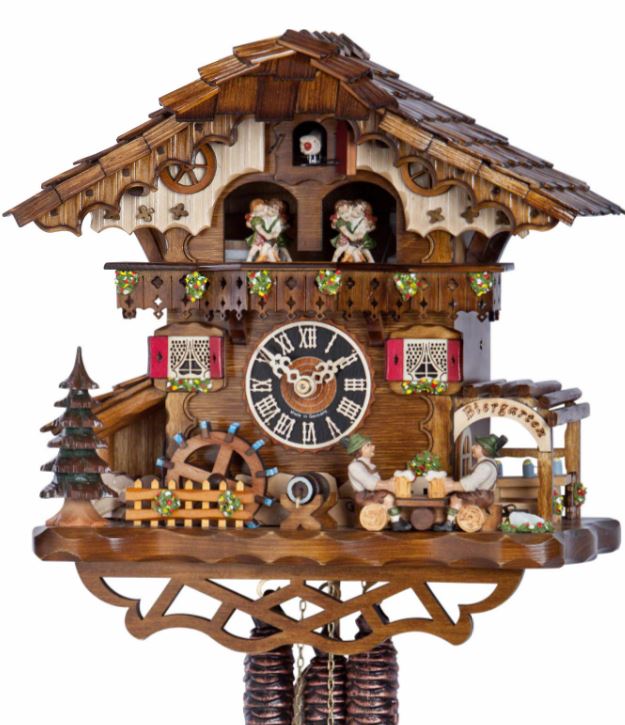 Solve THEME CLOCKS & TIME PIECES CUCKOO CLOCK jigsaw puzzle online