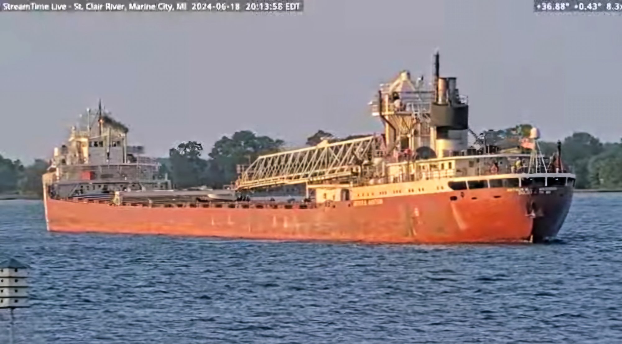 Jigsaw Puzzle 84 pieces Arthur M Anderson Backing Down the St Clair