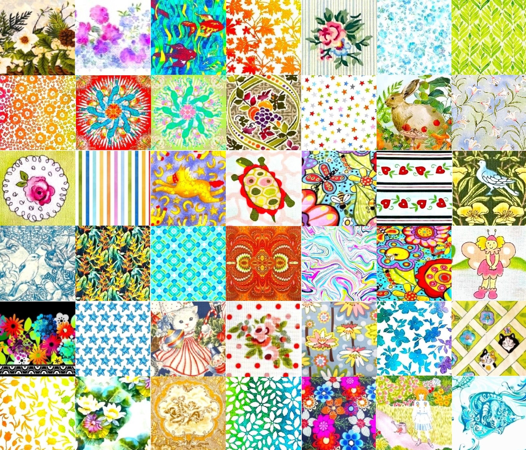 Solve PATCHWORK IN THE BEGINNING 10 jigsaw puzzle online with 143 pieces