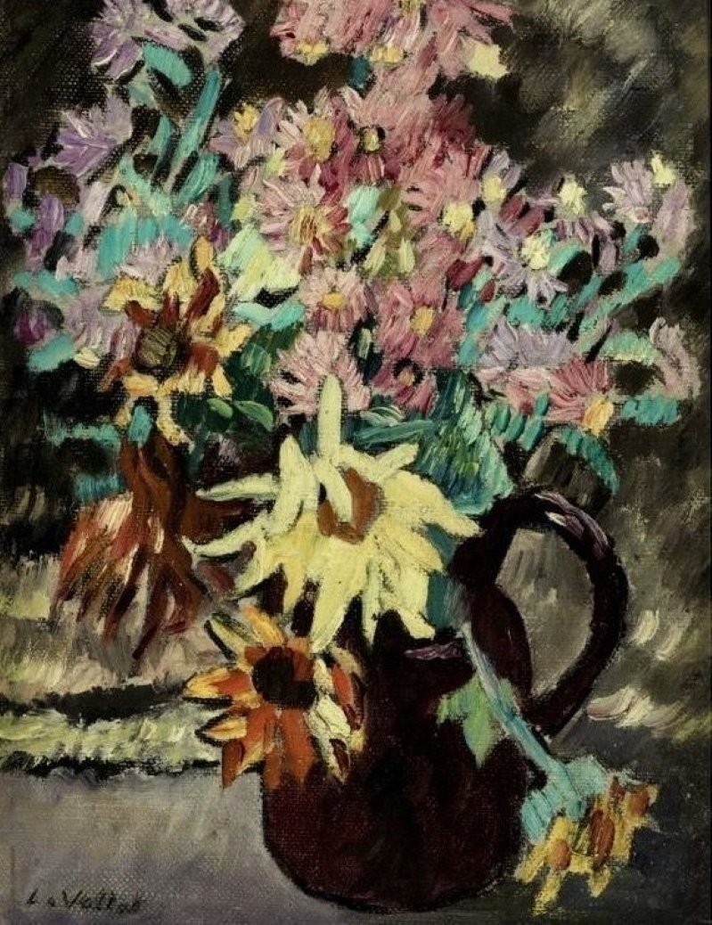 Louis Valtat、ルイ・ヴァルタ【Bouquet de Fleurs】 Louis Valtat