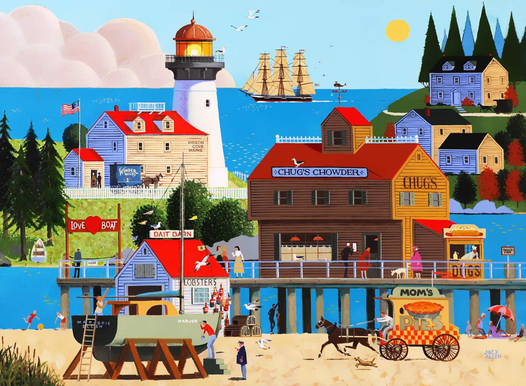 Solve Chug's Chowder jigsaw puzzle online with 150 pieces