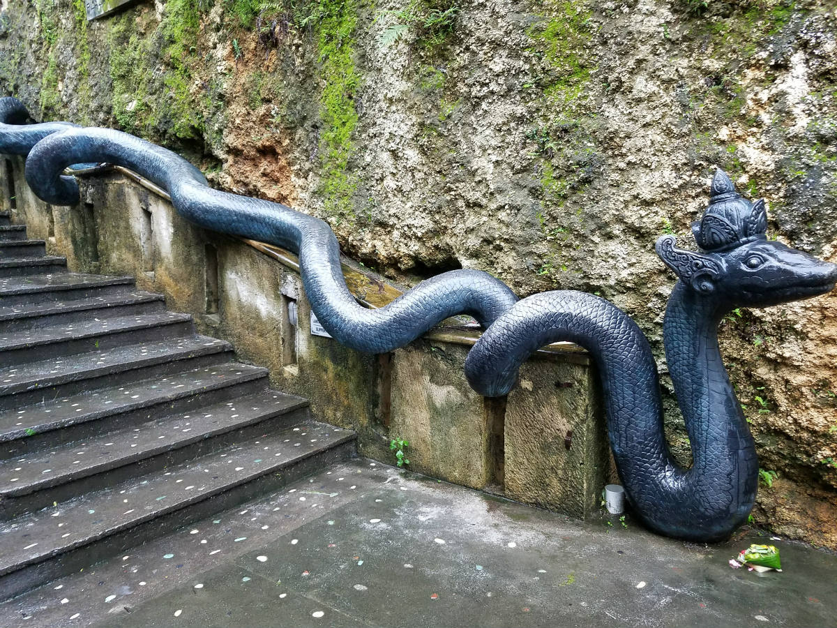 Puzzle 108 pièces Bali staircase Jigidi