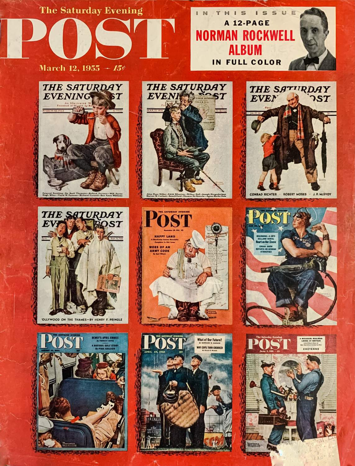 Solve Norman Rockwell Album jigsaw puzzle online with 180 pieces